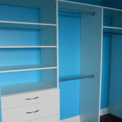 Reach In Closet Custom Made by Space Age Closets in Toronto, ON