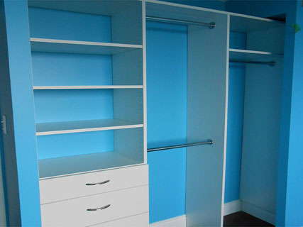Reach In Closet Custom Made by Space Age Closets in Toronto, ON