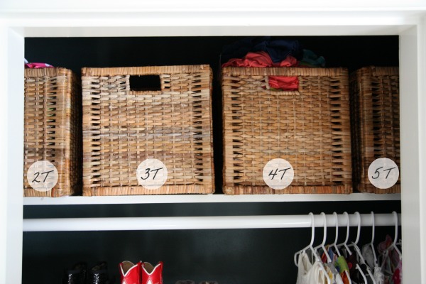 Baskets In Closet