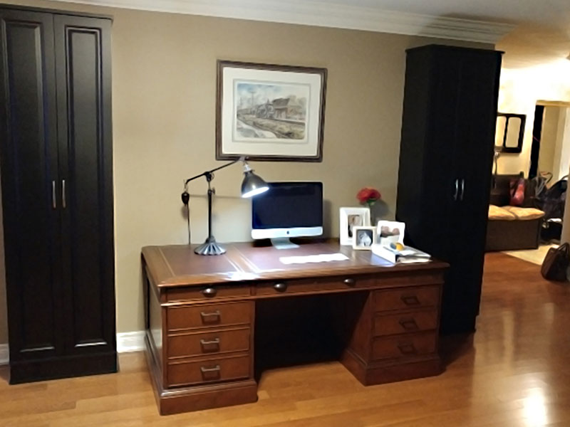 Home Office Desk Space