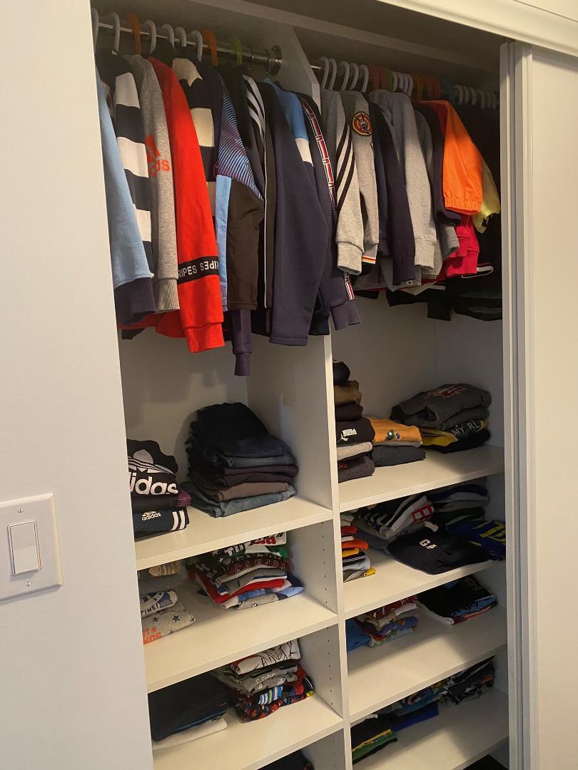 Personalized walk-in closets