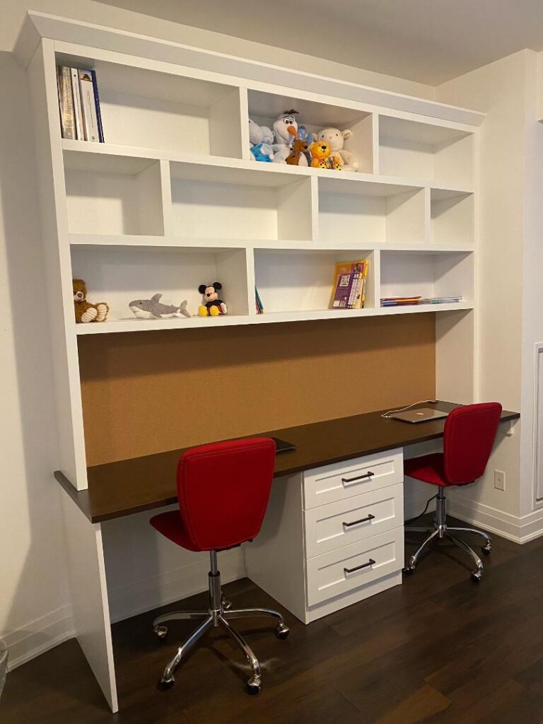 Home Office Storage Solution by Space Age Closets